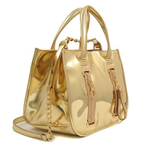 nicest looking handbags in gold